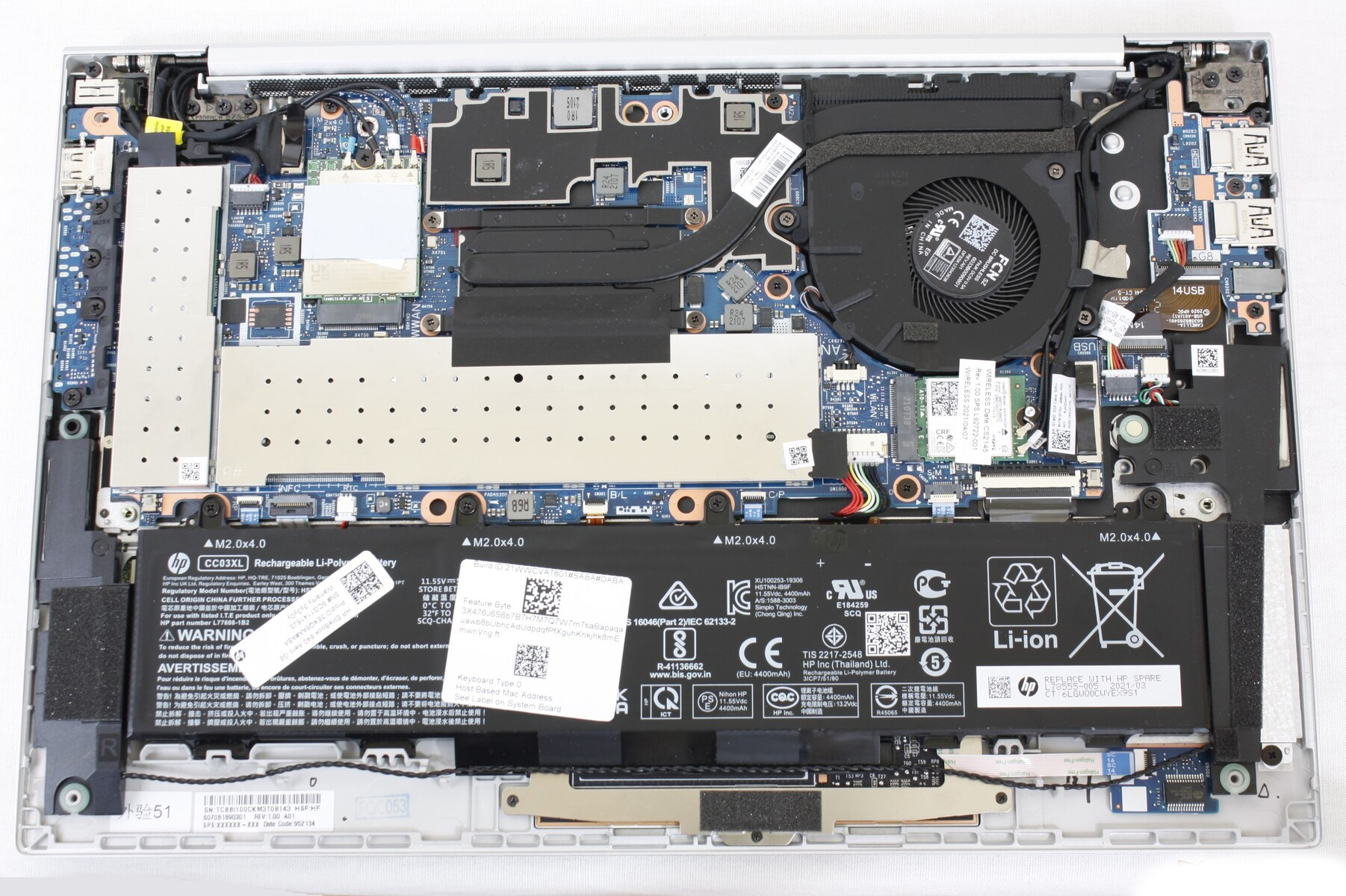 How to replace and fix HP EliteBook 840 G7, 840 G8, 845 G7, 845 G8, 745 G7, 745 G8, backlit US keyboard with palmrest (HP EliteBook 840 Aero G8 3E4Q6AA)